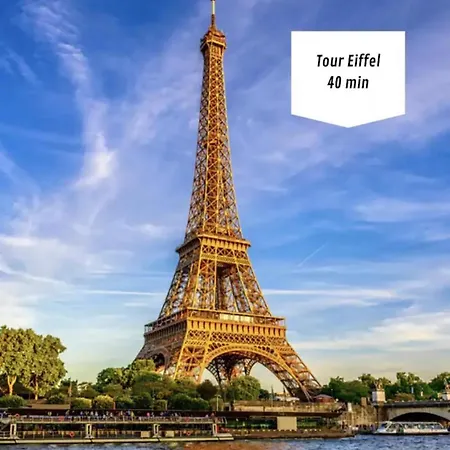 Escale 53 A 5 Min Aeroport Orly Apartman Athis-Mons